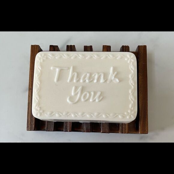 Thank you 💖 soap bars- SET OF 3 Handmade goats milk natural soap - Picture 1 of 8